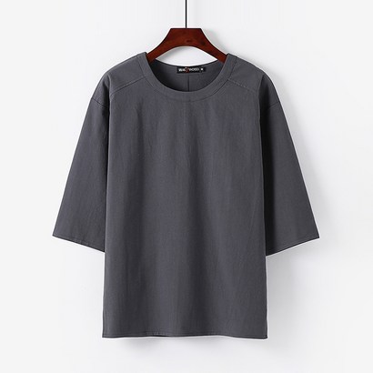 더메이드샵 특별한 빅사이즈 오버핏 7부 티셔츠 리뷰후기