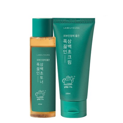 푹끓인삼백초토너크림 77 SET 리뷰 후기