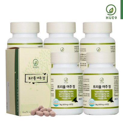 휴나인 국내산 트리플 미숙 여주 주정 추출물 돼지 감자 60정