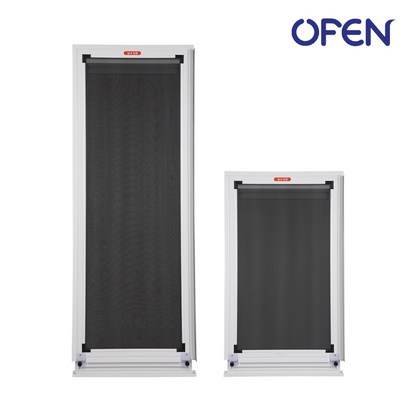 창틀 프레임 고정형 미세먼지 자연환기창 창문필터 미세먼지필터 황사 꽂가루 벌레 빗물 차단