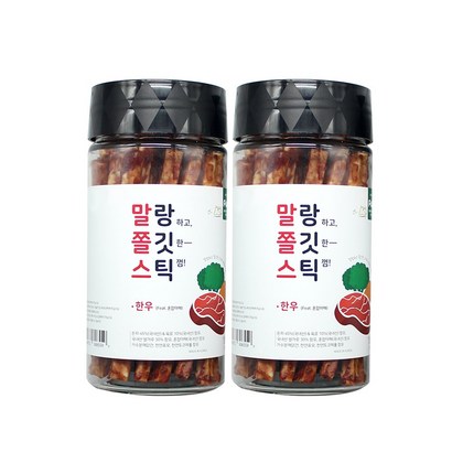 푸르미 말랑쫄깃스틱 한우