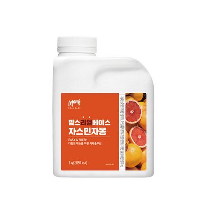 흥국에프앤비 맘스리얼베이스 자스민 자몽 6개 리뷰후기