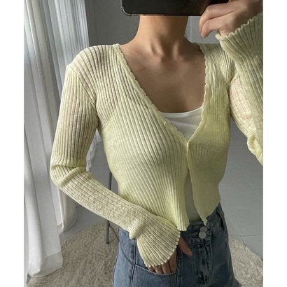 썸띵 데일리 가디건 리뷰후기