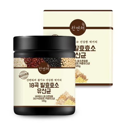 천연채 18곡 곡물발효효소 유산균 리뷰후기