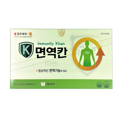 조아제약 면역칸 30포x1박스