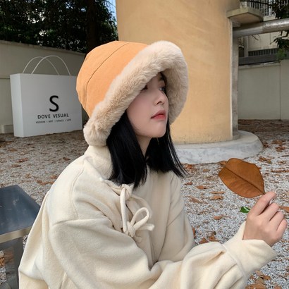 다온마켓 보들보들 부드러운 코듀로이 업 벙거지 버킷햇