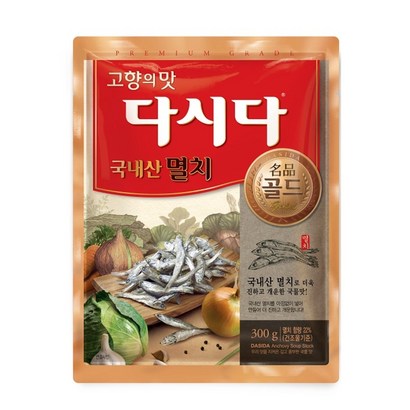 CJ제일제당 다시다 명품골드 멸치