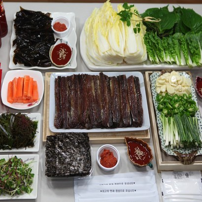 어촌마을 과메기 어촌마을 건조장 직배송 청정해풍건조 꽁치과메기 야채세트 리뷰후기