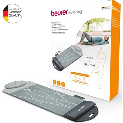 독일 명품 Beurer 보이로 온열요가매트 스트레칭마사지기 280