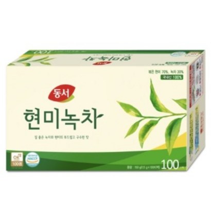 동서 현미녹차 100티백 X 리뷰후기