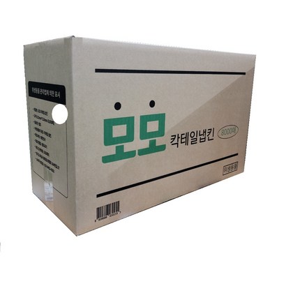모모제지 칵테일 무지 냅킨