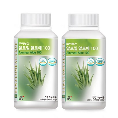 쾌변 알로밀 알로에100 x2병 배변원활