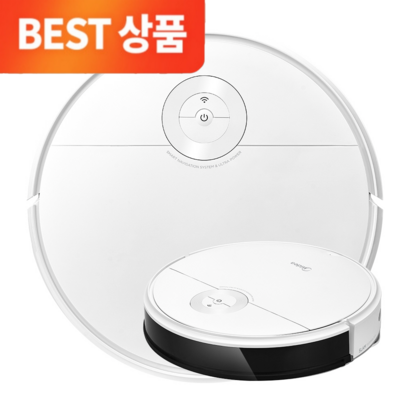 23년형 NEW 까르페 물걸레 로봇청소기 RO 미디어 A 강력흡입 청소기 화이트