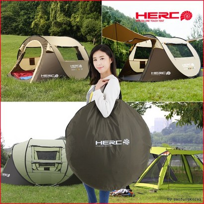 HERC 원터치텐트 빅 리뷰후기