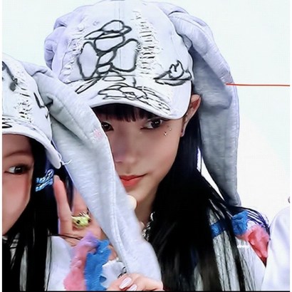 뉴진스 토끼모자 뮤비 모자 비니 O 디토 하입보이