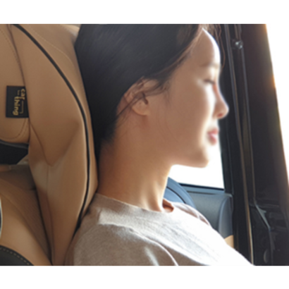 카띵 차량용 리무진 헤드쿠션 헤드레스트 목쿠션 목배게 나파가죽 자동차
