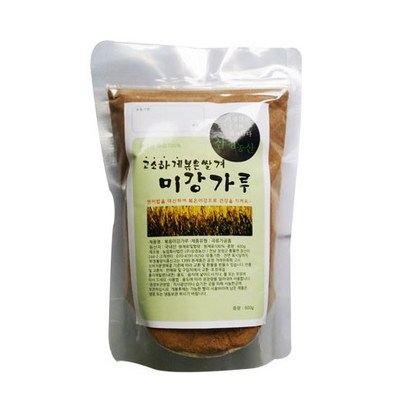 삼정 국산 볶은 미강가루 생미강가루