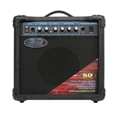 Sounddrive S-15 일렉기타앰프 15W 사운드드라이브