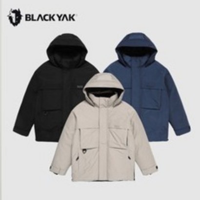 블랙야크 공용 미들급 덕다운 후드 탈부착 BCC포스다운자켓 1BYAW1914