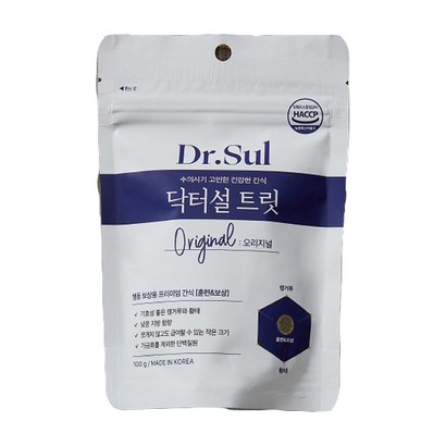 닥터설 트릿 오리지널 강아지간식 리뷰후기