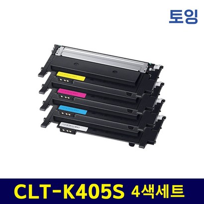 삼성 CT-K405S 4색세트 S-C420 C422 C423 C470 C472 C473 W FW 재생토너