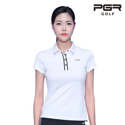 R 골프 2021SS 여성 골프웨어 여자 반팔 카라 티셔츠 T-4285