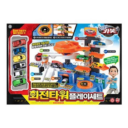 제일컴퍼니 손오공 헬로카봇 회전타워 플레이세트