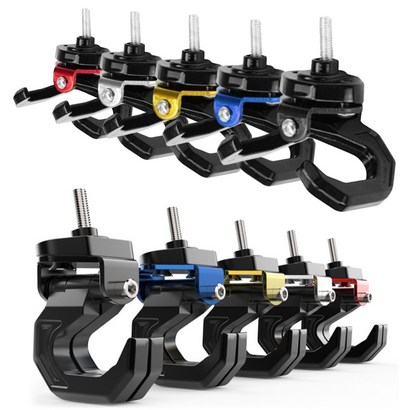 제로센스 오토바이 듀얼 후크 봉지걸이 헬멧걸이 바이크 xax300 nax125 cx125튜닝
