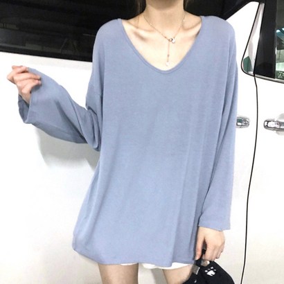 로지 루크 코튼 데일리 긴팔티셔츠 리뷰후기
