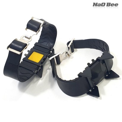 NaOBee 겨울산행 얼음낚시 눈길에 간편한 N밴드아이젠