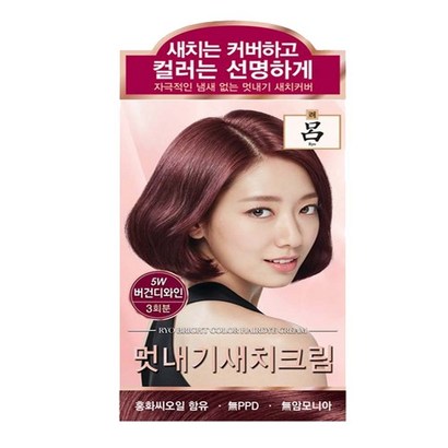 려 우아채 멋내기 새치크림 6종 헤어컬러
