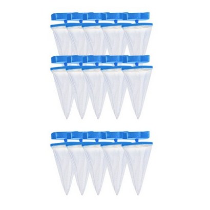 윰스 세탁기 먼지제거망 청소볼 블루