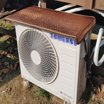 태화론 에어컨실외기 절전커버 에어컨실외기덮개 특허등록제품 리뷰후기