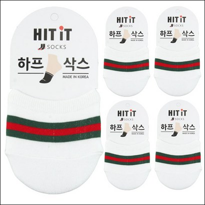 히트잇 남여공용 포인트반코덧신 5족세트 리뷰후기