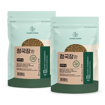 참좋은데이 냄새안나는 청국장환 국산콩 대두 가루