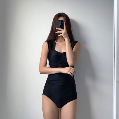 햅번홀리데이 로망 셔링 모노키니