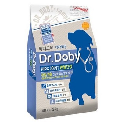 닥터도비 전연령 힙앤조인트 관절건강 강아지 건식사료