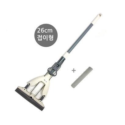 매직 펄프 청소기 물청소 바닥 청소 스펀지 밀대 접이형 리필1개 증정