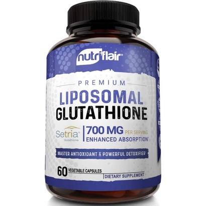 NutriFair 뉴트리플레어 Liosoa Gutathione 리포솜 글루타티온리아 해독 심혈관 뇌 면역 60정 리뷰후기