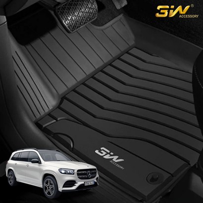 벤츠 S X166 3W 에코라이너 TE 카매트 카 차 발 매트 바닥 발판 깔판