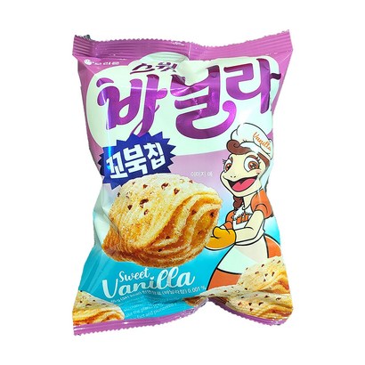 오리온 꼬북칩 스윗바닐라맛 x5개 리뷰 후기
