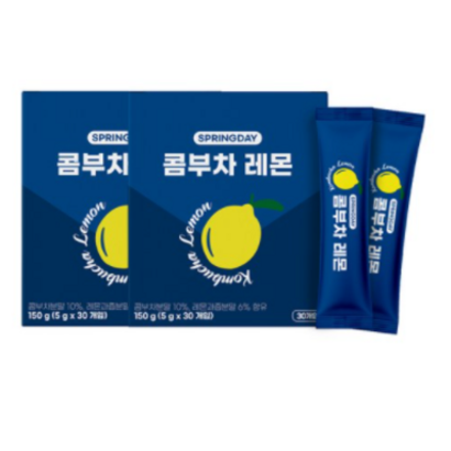 스프링데이 콤부차 레몬