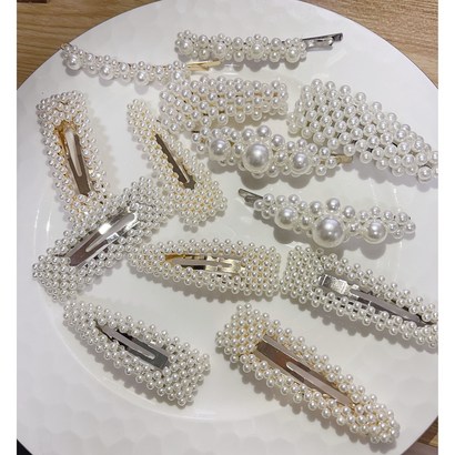 진주헤어핀 똑딱핀 실핀 모음