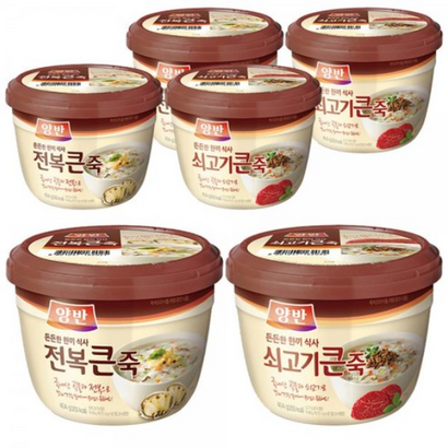 양반 전복큰죽 쇠고기 큰 죽