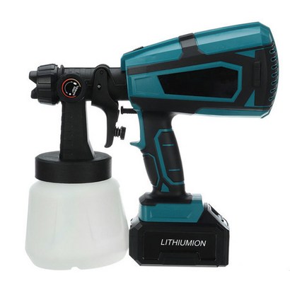 21V 850W 충전식 전기 무선 페인트 스프레이건 분사기 스프레이 건