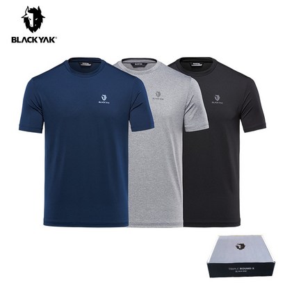 BACKYAK BACKYAK 가성비 갑 기능티 * 빅사이즈보유 B트리플라운드S=1BYTS1901