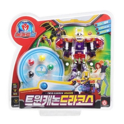 메카드볼 트윈캐논 드라코스 작동완구
