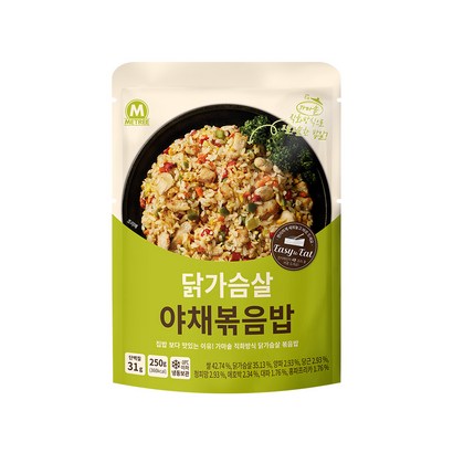 미트리 닭가슴살 볶음밥 스탠딩 야채 리뷰후기