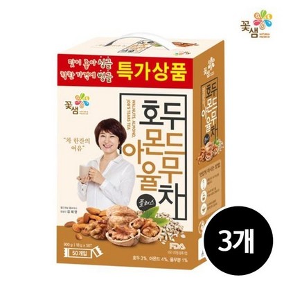 꽃샘 두 아몬드 율무차 150T 리뷰후기