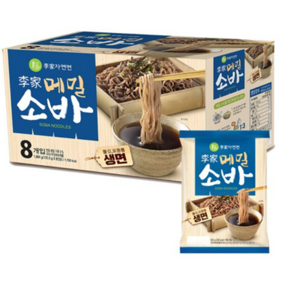 이가자연면 메밀소바 리뷰후기